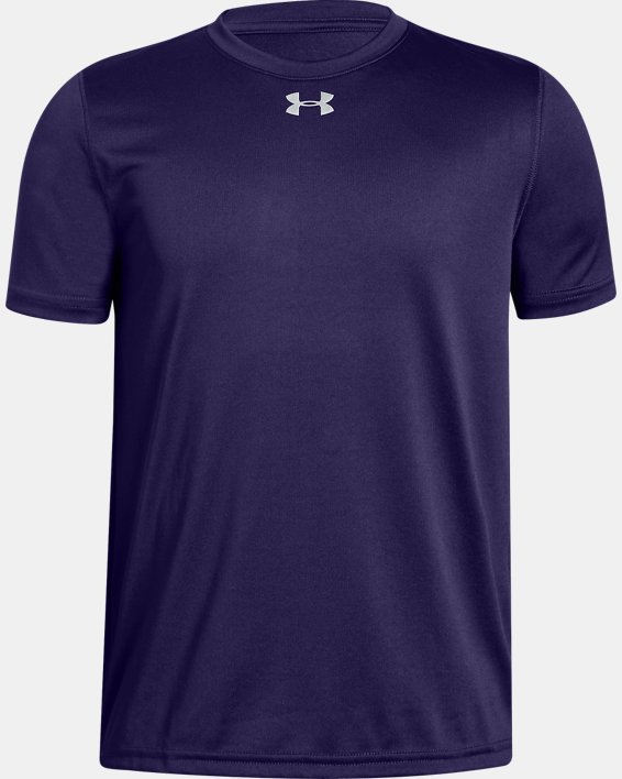 Boys' UA Locker T-Shirt, Purple, pdpMainDesktop image number 0
